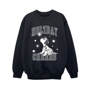 101 Dalmatians Boys Holiday Cheer Sweatshirt / Black